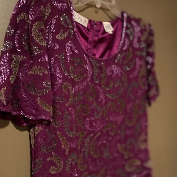 Scala Evening Gown Mother of The Bride Dress - Picture 6 of 13